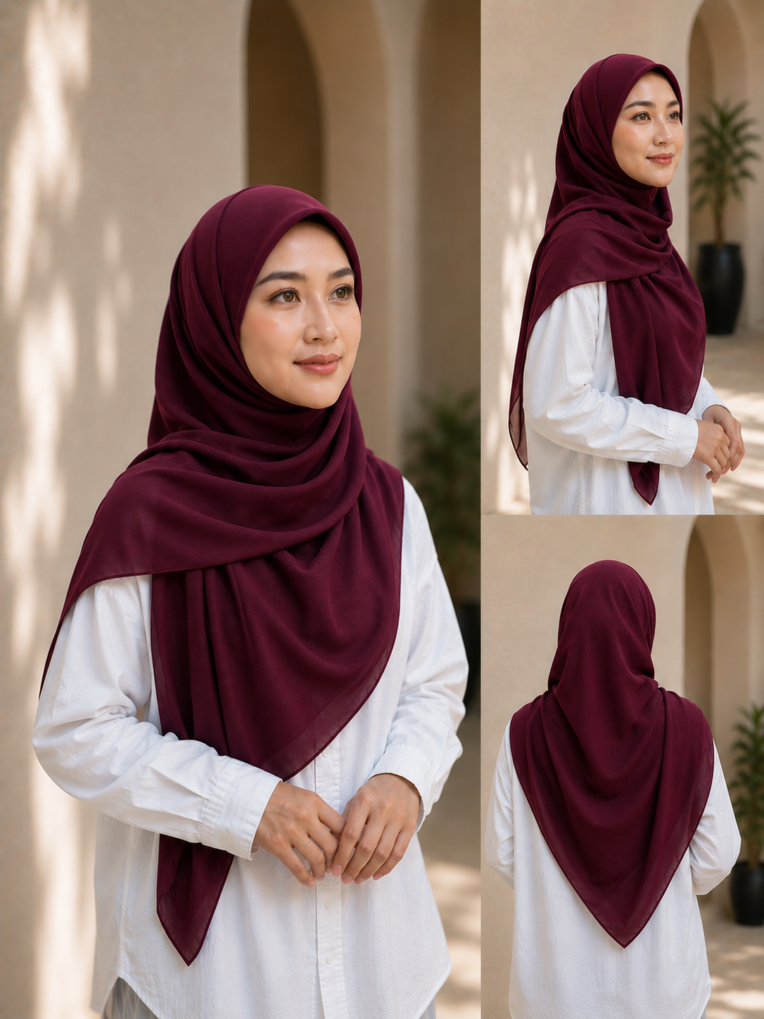 Bawal Instant — Wine Maroon