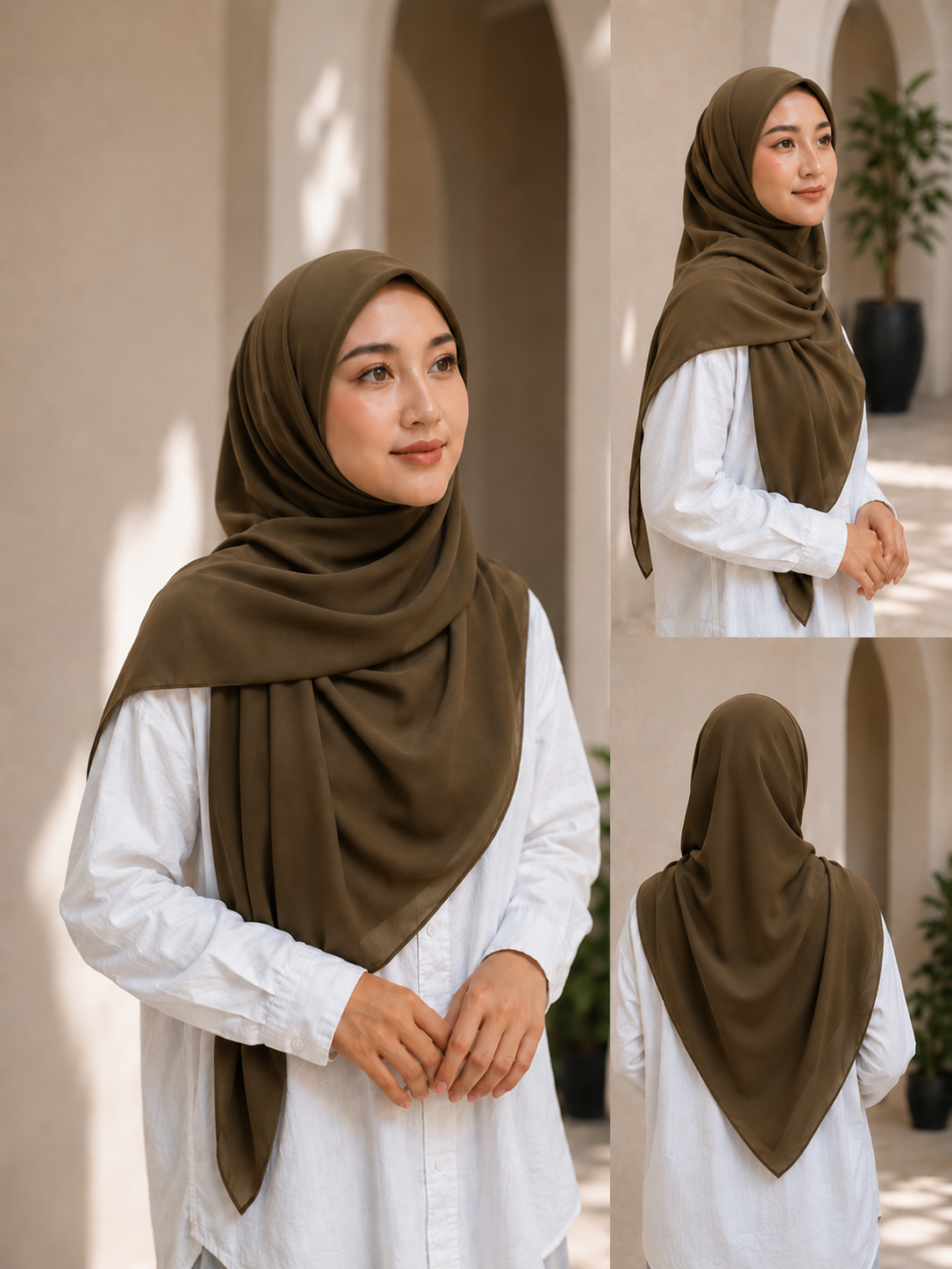 Bawal Instant — Olive Brown